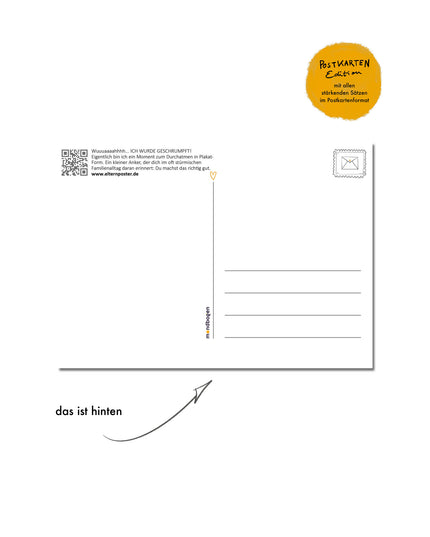 Postkarte Daily Reminder für Eltern