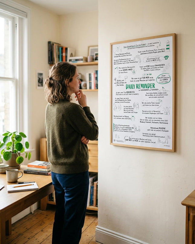 Daily Reminder für Pädagog:innen - Das Poster für eine liebevolle, klare Haltung im Schulalltag