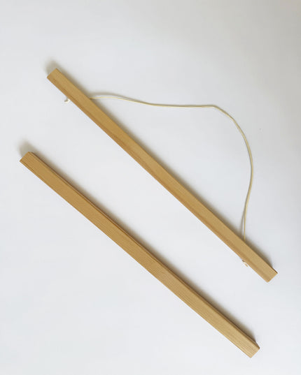Posterleiste - magnetische Posterschiene aus Kiefernholz