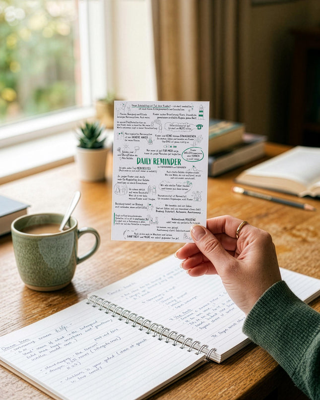 Postkarte Daily Reminder für Pädagog:innen