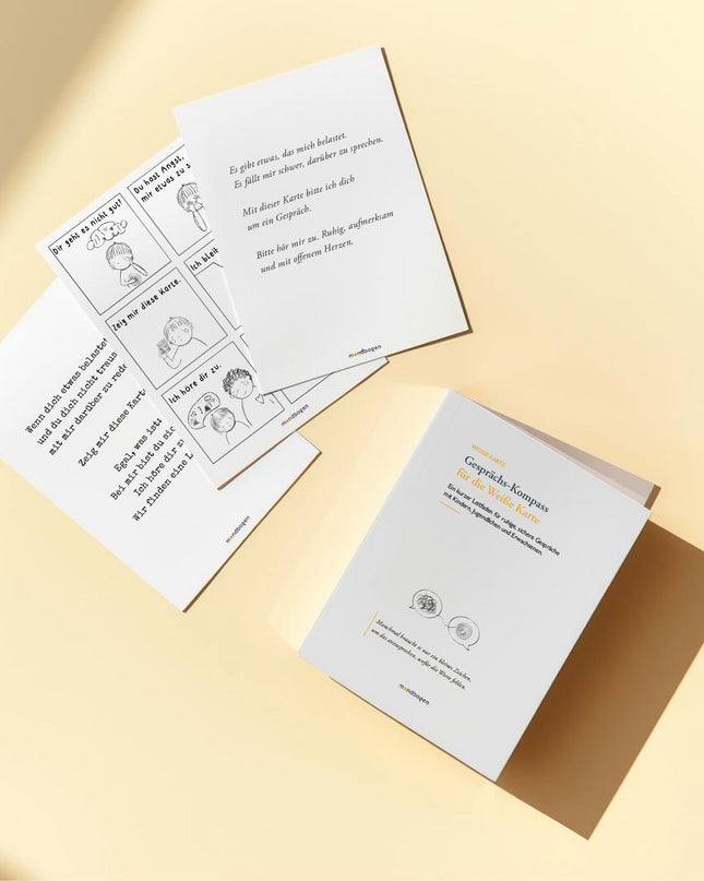 Weiße Karte Familien-Set - Sicher sprechen. Gemeinsam lösen.