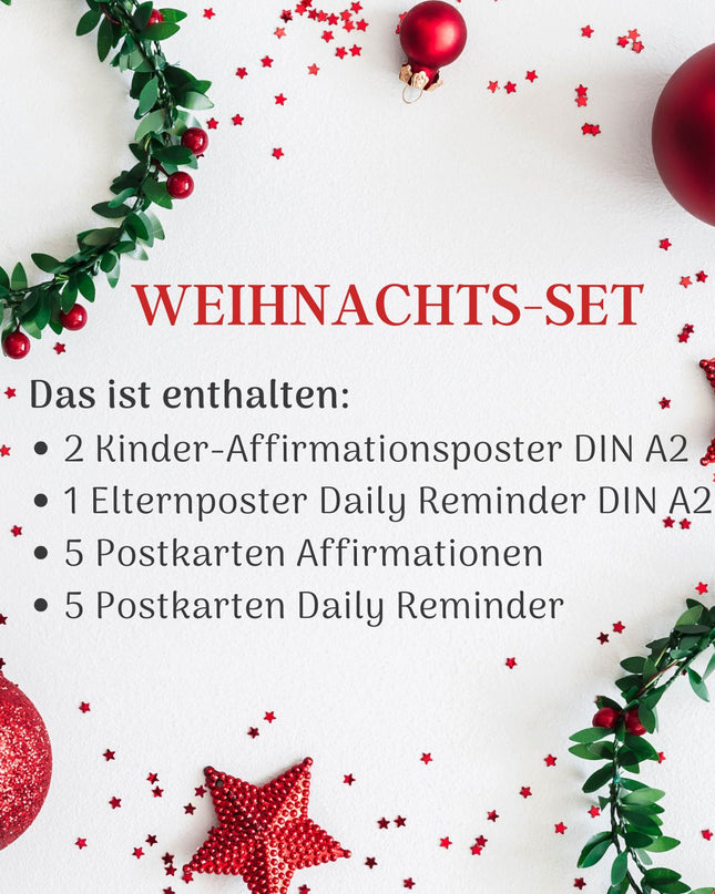 Weihnachtsset: 1 kaufen - 10 Kinder beschenken
