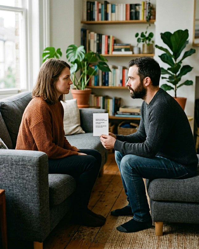Weiße Karte ADULT - für Erwachsene