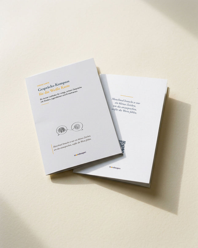 Weiße Karte Familien-Set - Sicher sprechen. Gemeinsam lösen.
