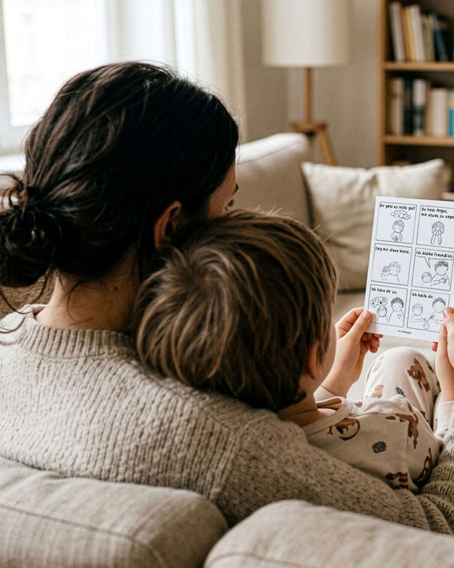 Weiße Karte KIDS - für Kinder (ca. 6-10 Jahre)